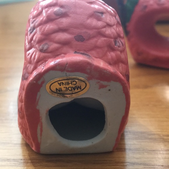 4 Turkey Ceramic Napkin Rings - Picture 7 of 10